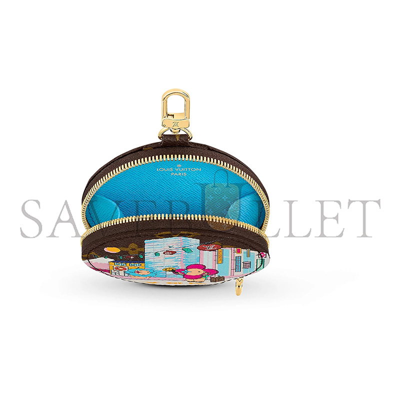 LOUIS VUITTON ROUND COIN PURSE MONOGRAM VIVIENNE M81634 (9*9*2cm)
